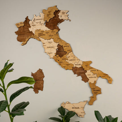 Italy 3D Wooden Map (3D Wooden Country Maps) kaufen bei Linkreich – Jetzt entdecken!