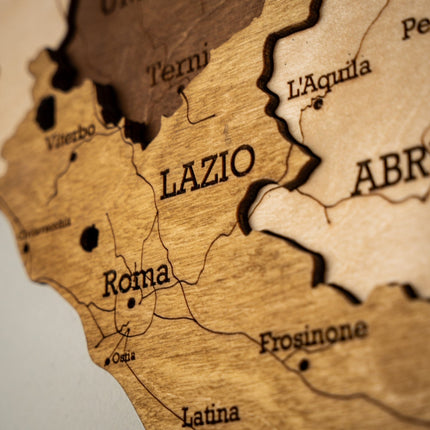 Italy 3D Wooden Map (3D Wooden Country Maps) kaufen bei Linkreich – Jetzt entdecken!