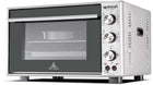 Itimat Elektrischer Backofen – 60L Kapazität, Timer, Thermostat, Inox Grau B Ware - Linkreich