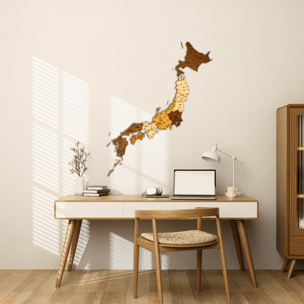 Japan 3D Wooden Map (3D Wooden Country Maps) kaufen bei Linkreich – Jetzt entdecken!