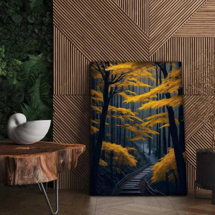 Japan autumn - Leinwandbild Japanisch (Canvas) kaufen bei Linkreich – Jetzt entdecken!