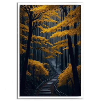 Japan autumn - Leinwandbild Japanisch (Canvas) kaufen bei Linkreich – Jetzt entdecken!