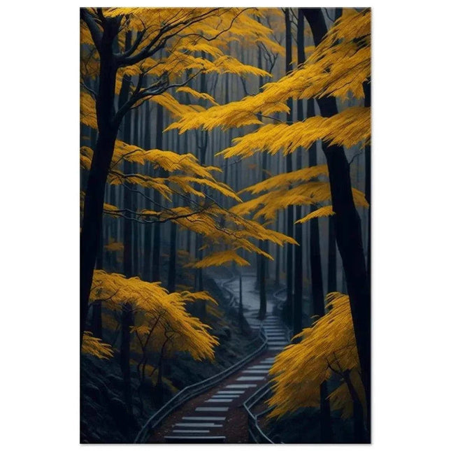 Japan autumn - Leinwandbild Japanisch (Canvas) kaufen bei Linkreich – Jetzt entdecken!