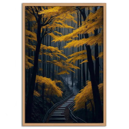 Japan autumn - Leinwandbild Japanisch (Canvas) kaufen bei Linkreich – Jetzt entdecken!