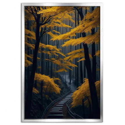 Japan autumn - Leinwandbild Japanisch (Canvas) kaufen bei Linkreich – Jetzt entdecken!