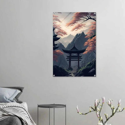 Japanischer Shrine - Leinwandbild Japanisch (Canvas) kaufen bei Linkreich – Jetzt entdecken!