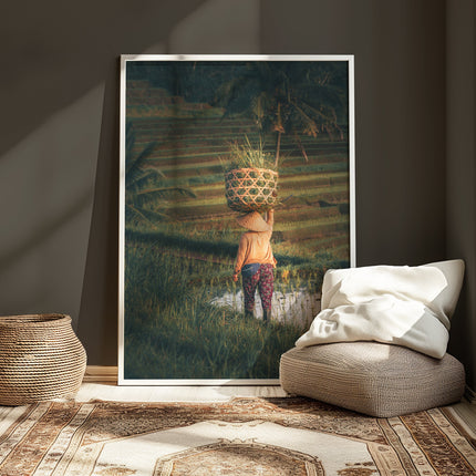 Jatiluwih Rice Fields Wall Art Print – Bali Landscape Photography
