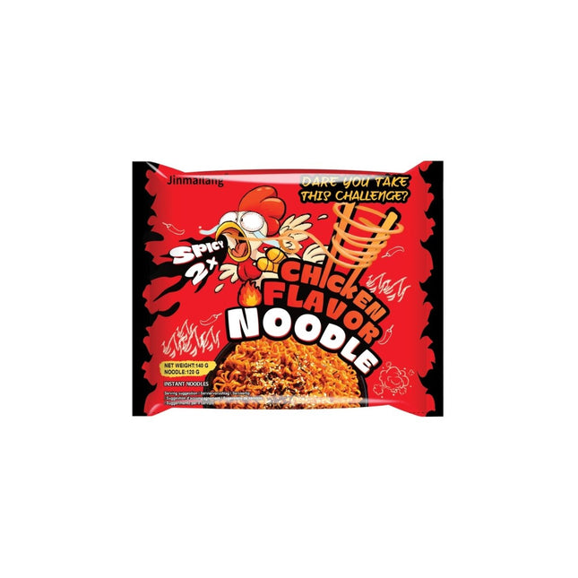 SEO. Jinmailang Instant Nudeln scharfes Huhn 2x scharf 140g - Linkreich