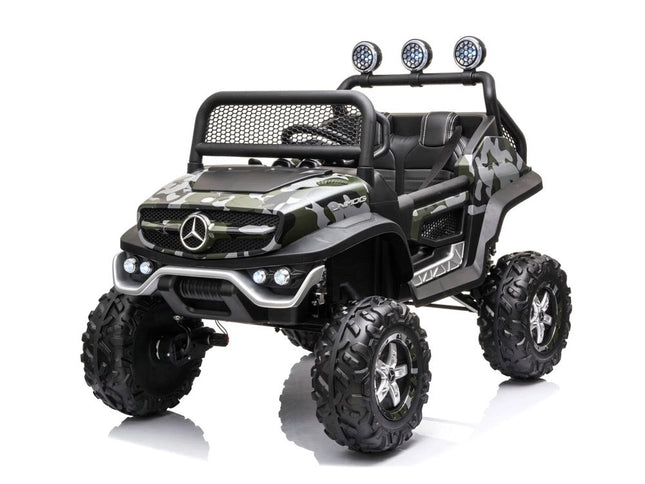 Kinder-Elektroauto Mercedes Unimog Premium Lizenziert