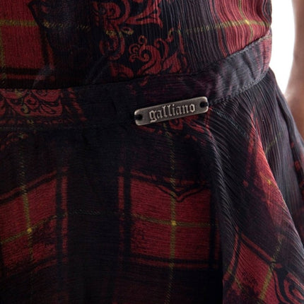 SEO. John Galliano Kurzer Rock Damen – Seitlicher Reißverschluss | soulluna.de - Schwarz Linkreich