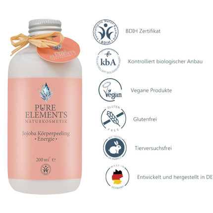 SEO. Jojoba Körperpeeling •Energie• - Linkreich