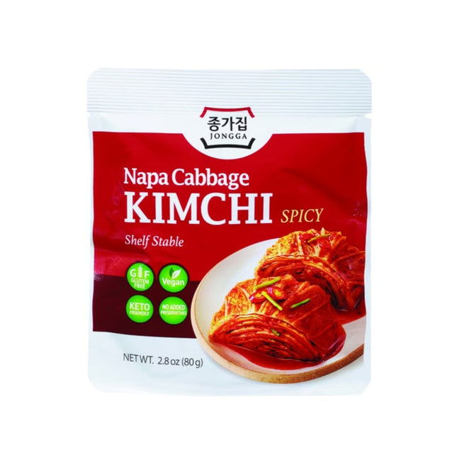 SEO. Jongga Spicy Kimchi Napa Kohl Geschnitten 80 g - Linkreich