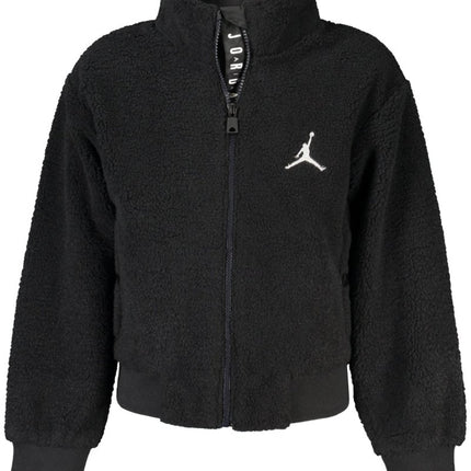 SEO. Jordan Sweatshirt Damen mit Reißverschluss – Schwarzes Langarmshirt für Herbst/Winter - Schwarz Linkreich