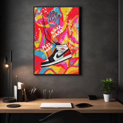 Jordans MJ - Leinwandbild Pop Art (Canvas) kaufen bei Linkreich – Jetzt entdecken!