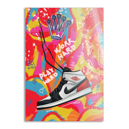 Jordans MJ - Leinwandbild Pop Art (Canvas) kaufen bei Linkreich – Jetzt entdecken!