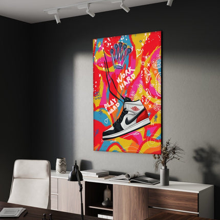 Jordans MJ - Leinwandbild Pop Art (Canvas) kaufen bei Linkreich – Jetzt entdecken!