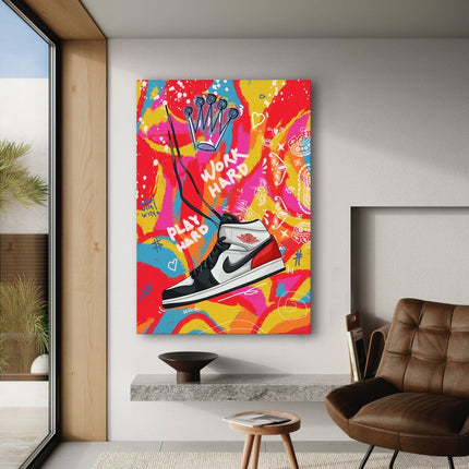 Jordans MJ - Leinwandbild Pop Art (Canvas) kaufen bei Linkreich – Jetzt entdecken!