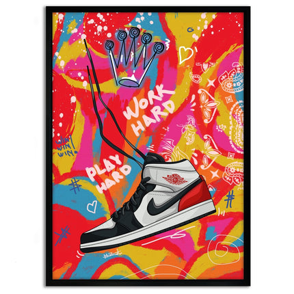Jordans MJ - Leinwandbild Pop Art (Canvas) kaufen bei Linkreich – Jetzt entdecken!