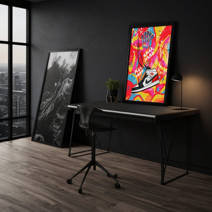 Jordans MJ - Leinwandbild Pop Art (Canvas) kaufen bei Linkreich – Jetzt entdecken!