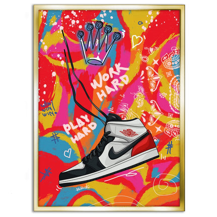 Jordans MJ - Leinwandbild Pop Art (Canvas) kaufen bei Linkreich – Jetzt entdecken!