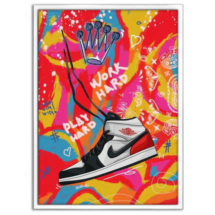 Jordans MJ - Leinwandbild Pop Art (Canvas) kaufen bei Linkreich – Jetzt entdecken!