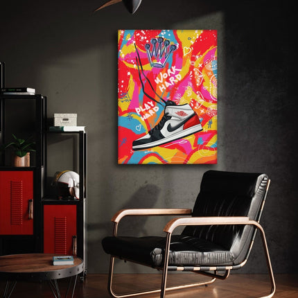 Jordans MJ - Leinwandbild Pop Art (Canvas) kaufen bei Linkreich – Jetzt entdecken!