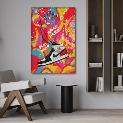 Jordans MJ - Leinwandbild Pop Art (Canvas) kaufen bei Linkreich – Jetzt entdecken!