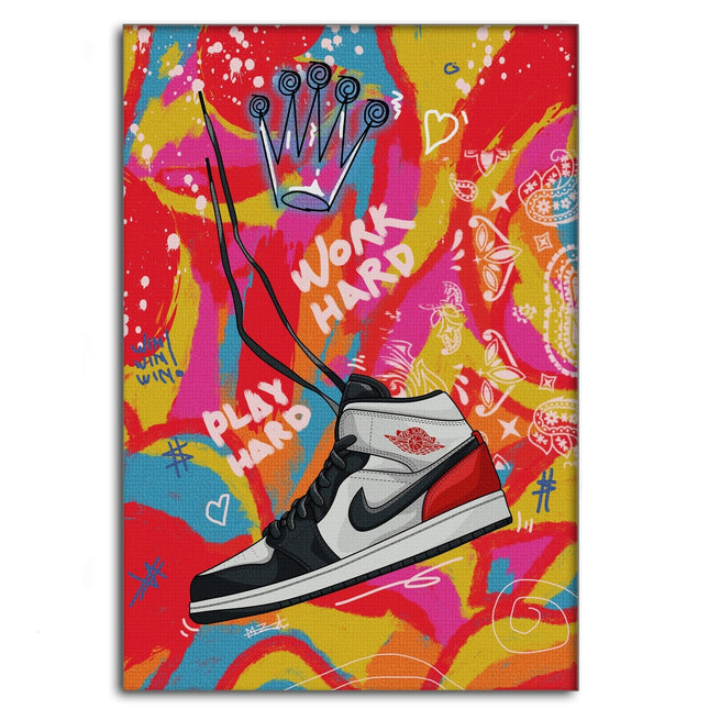 Jordans MJ - Leinwandbild Pop Art (Canvas) kaufen bei Linkreich – Jetzt entdecken!