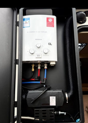 JOY Camper Gladiator Absetzkabine – wintertauglich mit Diesel-Standheizung, Duschkabine, Solaranlage & Landstrom - Linkreich