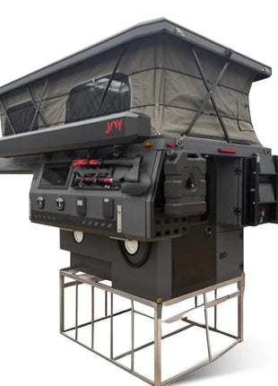 Joy Camper Outdoor Living Absetzkabine – autark, wintertauglich, Dieselheizung, Klimaanlage, Solar & 360°-Kamera - Linkreich