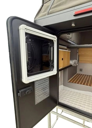 Joy Camper Outdoor Living Absetzkabine – autark, wintertauglich, Dieselheizung, Klimaanlage, Solar & 360°-Kamera - Linkreich