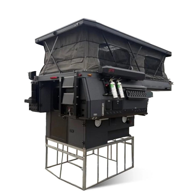 Joy Camper Outdoor Living Absetzkabine – autark, wintertauglich, Dieselheizung, Klimaanlage, Solar & 360°-Kamera - Linkreich