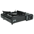 JOY Camping Gaskocher mit Koffer – Piezo-Zündung, für 227 g Butan-Kartuschen