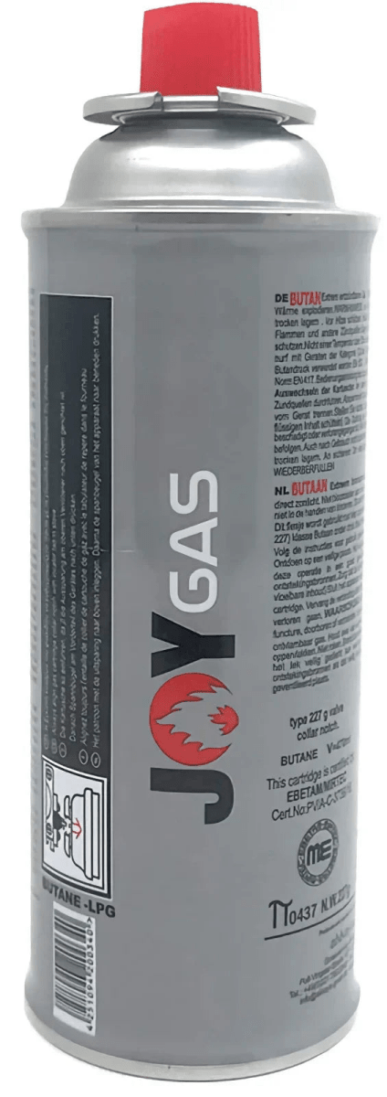 JOYGAS Camping Gaskartusche 227g – Butan für Campingkocher & Outdoor - Linkreich