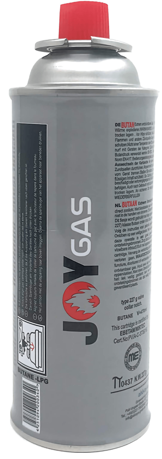 JOYGAS Camping Gaskartusche 227g – Butan für Campingkocher & Outdoor (Gaskartuschen) kaufen bei Linkreich – Jetzt entdecken!