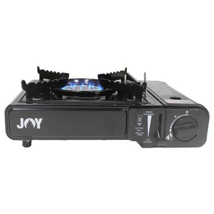 JOYGAS Camping-Gaskocher „Black“ mit Transportkoffer – für 227 g Gaskartuschen - Linkreich