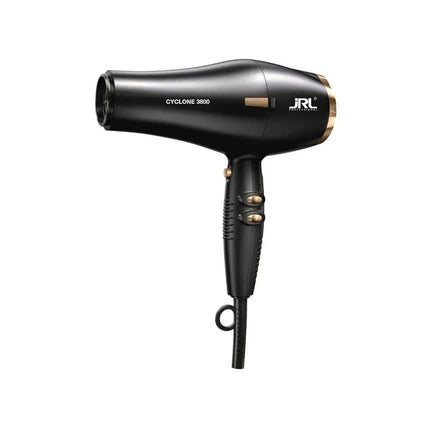 SEO. JRL - Cyclone 3800 Haartrockner - Schwarz/Gold Linkreich