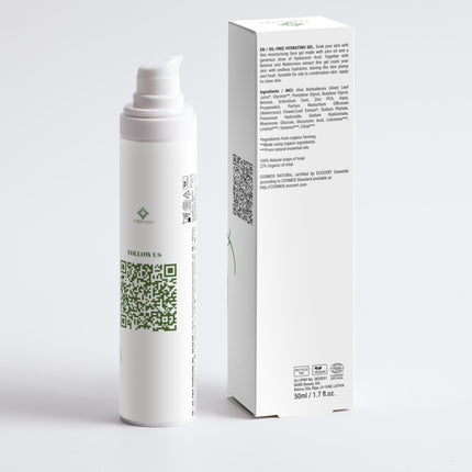 Oil-Free Hydrating Gel – Feuchtigkeitspflege | Aloe, Zink & Hyaluronsäure