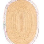 Oval / Natur / 150 x 80 cm Oval