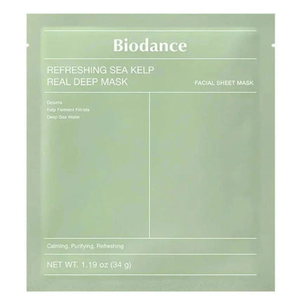 Biodance | Refreshing Sea Kelp Real Deep Mask - 1 Sheet