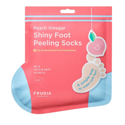 FRUDIA | Peach Vinegar Shiny Foot Peeling Socks - 40 g