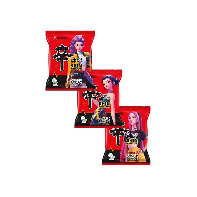 SEO. K - POP Demon Hunters Nongshim Instant Nudeln Shin Ramyun Limited Edition 1X 120g - Linkreich