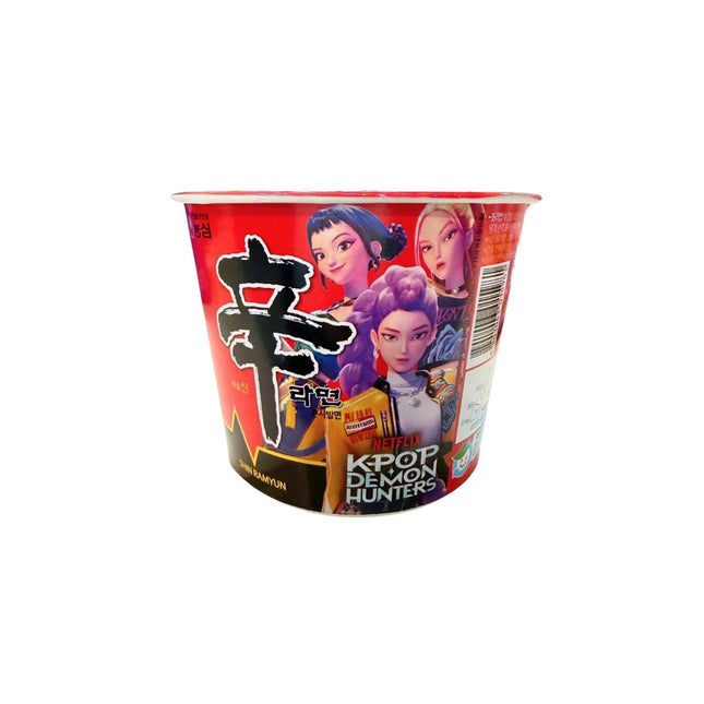 SEO. K - POP Demon Hunters Nongshim Instantnudeln Shin Ramyun scharf Big Bowl 114g MHD 10.03.26 - Linkreich