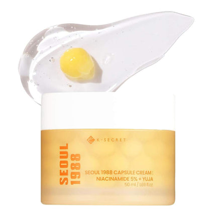 K-Secret Seoul 1988 Capsule Cream Niacinamide 5 % + Yuja 50ml