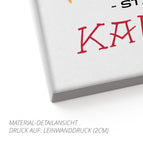 Leinwand (2 cm) / 20 x 20 cm / Ohne Aufhängeset