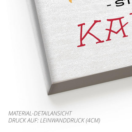 SEO. „Käsebrot statt Kaviar“ - Leinwand (4 cm) Linkreich