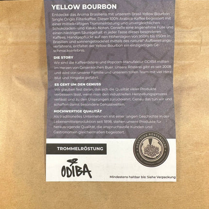 SEO. Kaffeebohnen Yellow Bourbon 250g - Linkreich