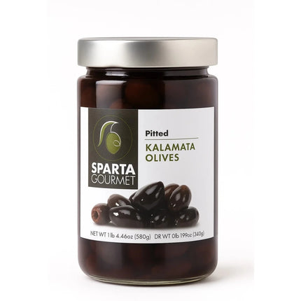 Kalamata Oliven ohne Stein 310g - Sparta Gourmet Premium Qualität aus Griechenland - Linkreich