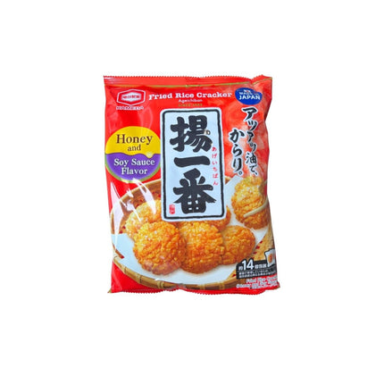 SEO. Kameda Fritierte Reiscracker Honey & Soy Sauce Ageichiban 100g - Linkreich