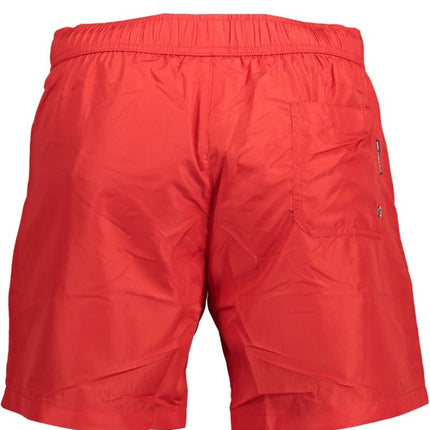 SEO. Karl Lagerfeld Beachwear Badeanzug Herren Unterteil Rot - Rot Linkreich